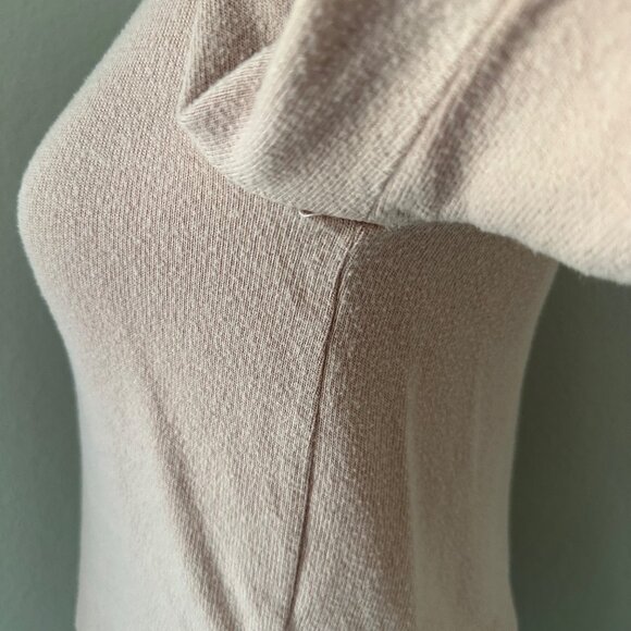 Reformation Mock Neck Pullover Sweater Pleated Long Balloon Sleeves Made In USA - Picture 8 of 15